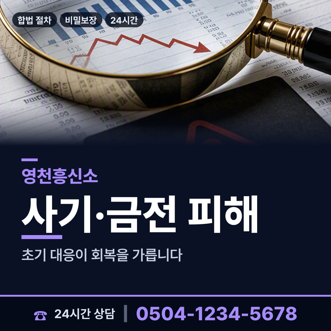 영천 화산면 재산분할조사 상담 안내